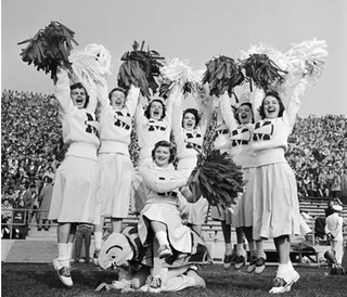 Illustration for article titled Cheerleading's Manly Beginnings